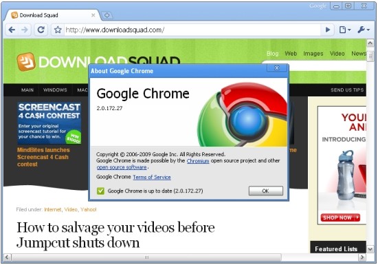 chrome browser latest version