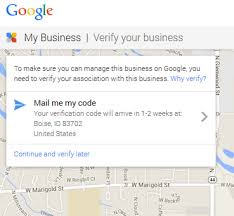 verify my business on google